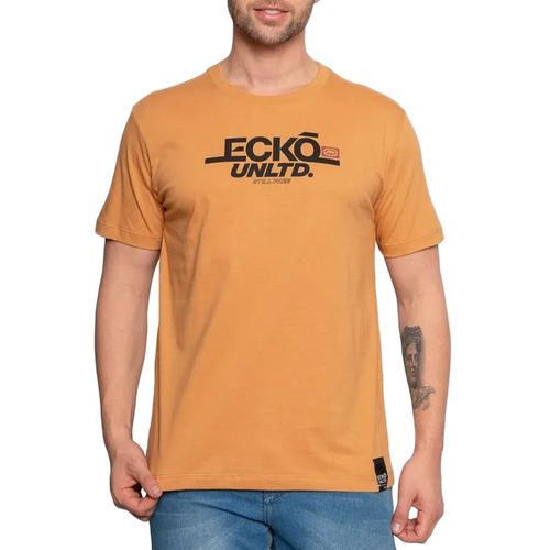 Camiseta Masculina Ecko Retro BEGE-EK530- -1-